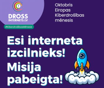 Kiberdrošības mēneša padomi drošākam internetam