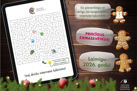 Drossinternets.lv Ziemassvētku kartīte