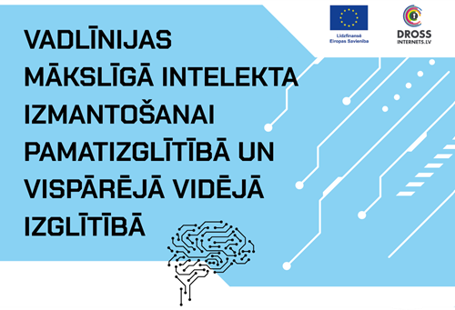 Vadlīnijas MI izmantošanai izglītībā