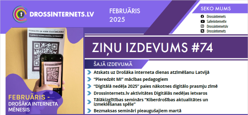 Iznācis 2025. gada FEBRUĀRA ziņu izdevums