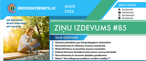 Iznācis 2026. gada MAIJA ziņu izdevums